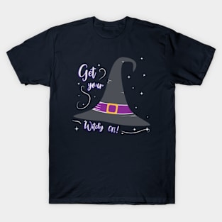 Get your Witchy ON! - Halloween Witch Hat T-Shirt